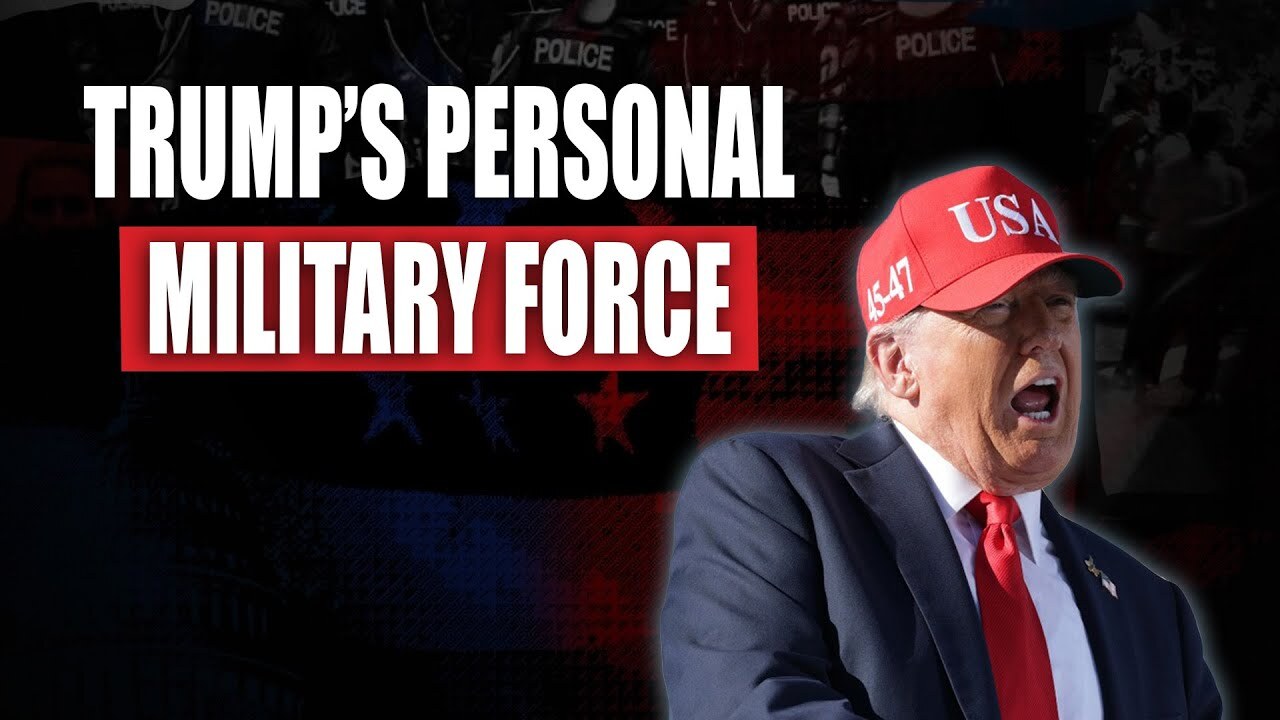 Video thumbnail for Trump Begins Military Takeover of America