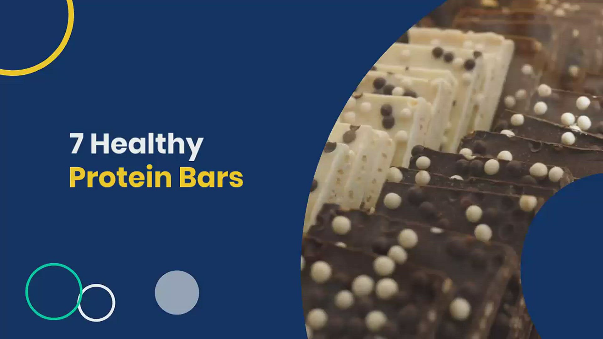 'Video thumbnail for 7 Healthy Protein Bars'