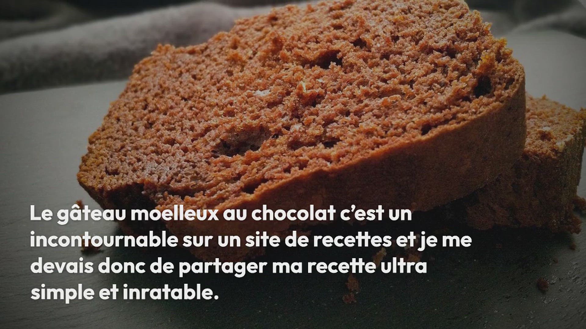 Comment Faire Un Molleux Au Chocolat Video Gâteau moelleux au chocolat | Open Video