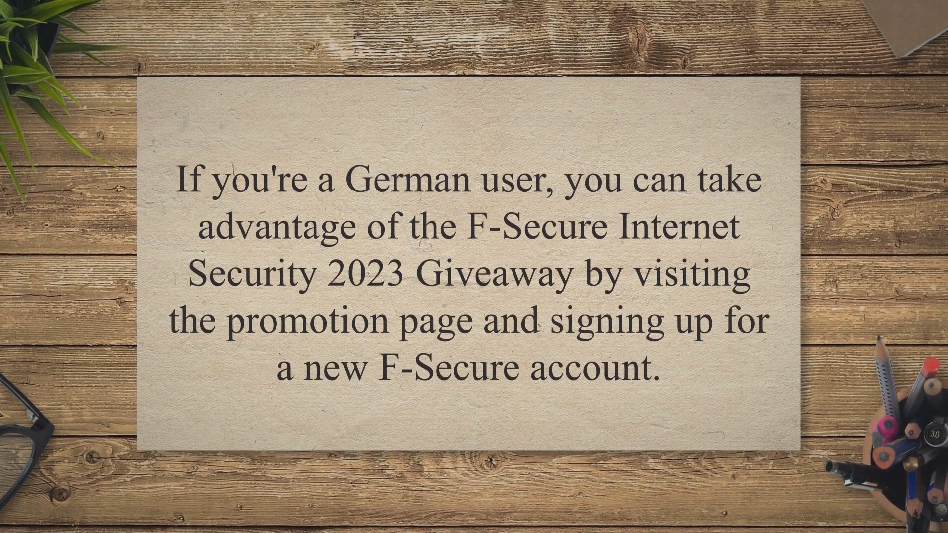'Video thumbnail for Get a Free 6-Month Subscription to F-Secure Internet Security 2023 - Giveaway'