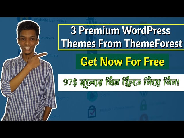 'Video thumbnail for How To Download Premium Theme From ThemeForest For Free'