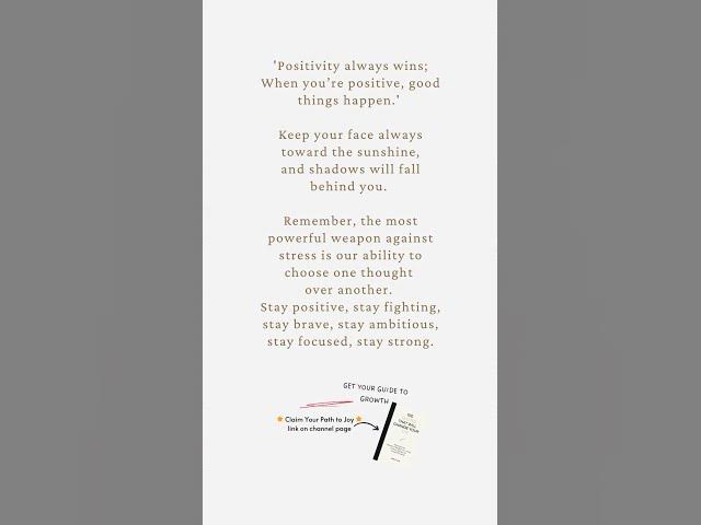 Video thumbnail for quotes to help you stay positive 🗿 Powerful Deep #quotes #shorts #explore