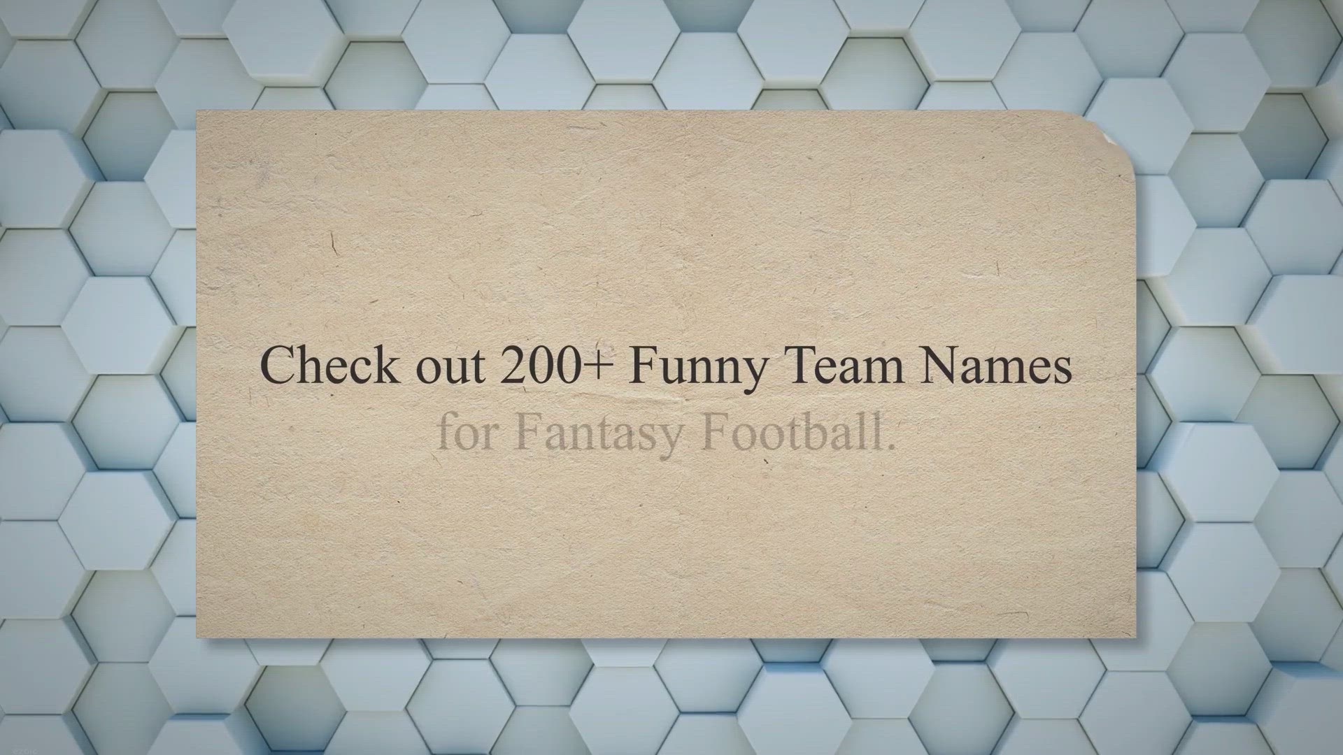 150 Funny Fantasy Football Team Names 2023 - Parade: Entertainment,  Recipes, Health, Life, Holidays