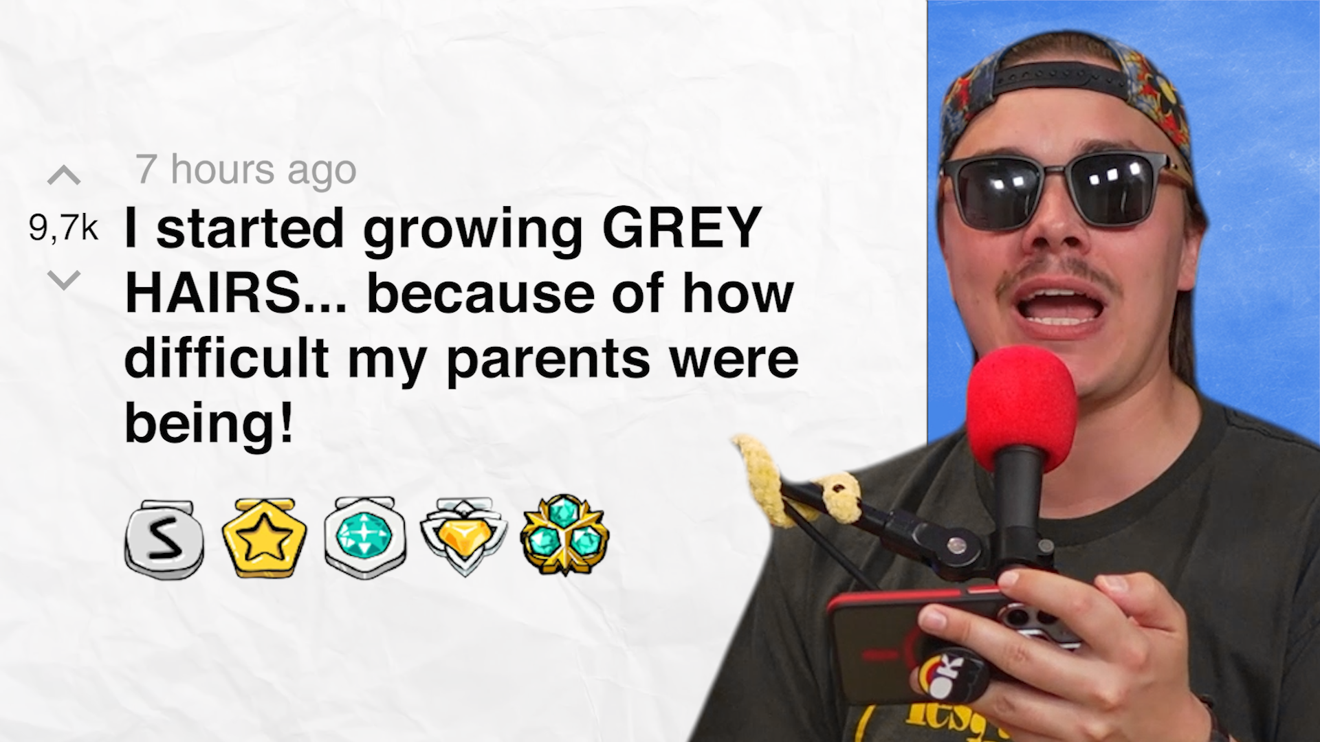 Video thumbnail for I started growing GREY HAIRS... because of how difficult my parents were being! | Reddit Stories