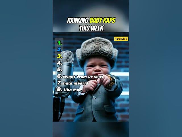 Video thumbnail for top 8 russian american baby diss this week babydiss rap aibaby baby cutebaby @zeemusiccompany