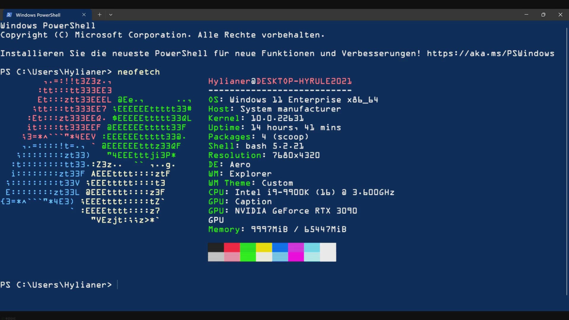 'Video thumbnail for How to Execute Command Prompt Commands in PowerShell on Windows 10?'