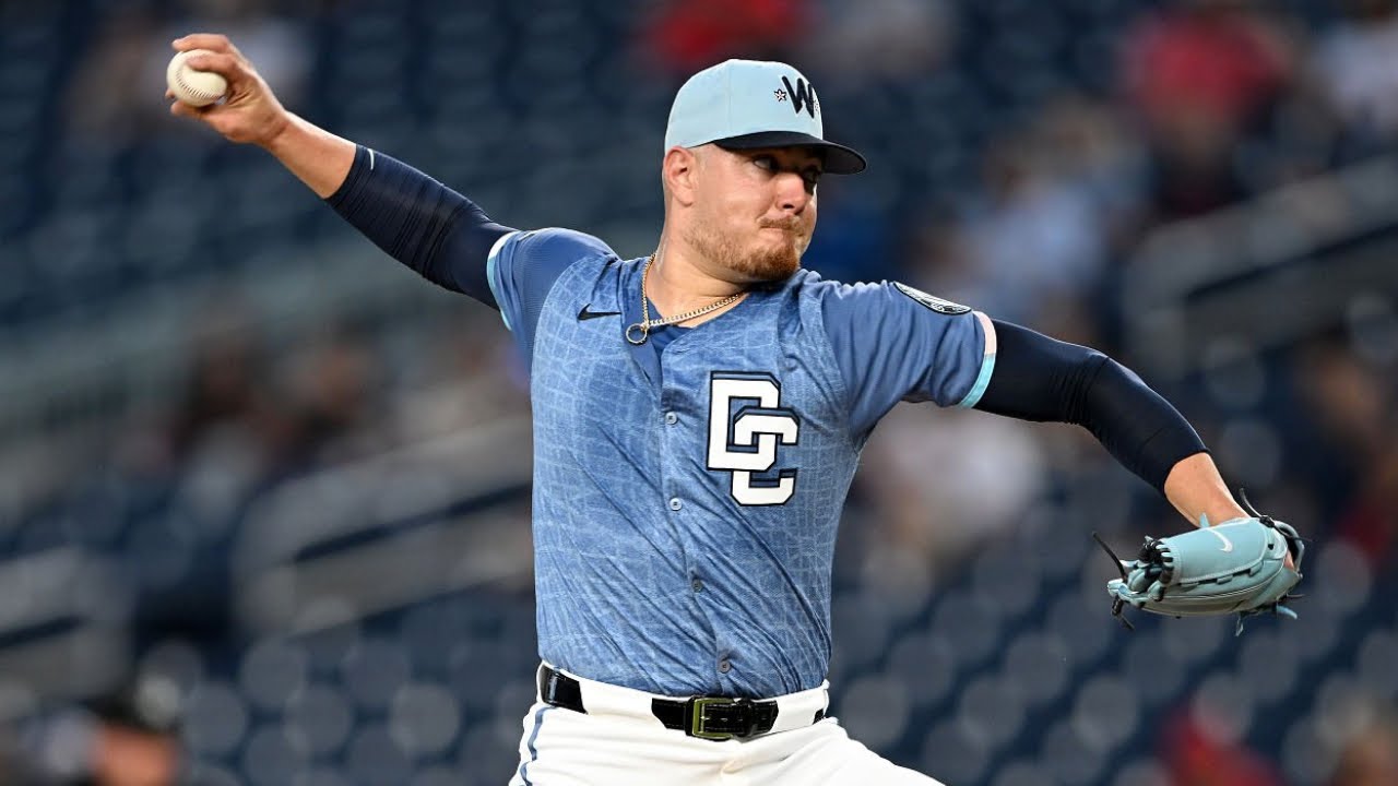 Video thumbnail for Cade Cavalli 2025 MLB Highlights!