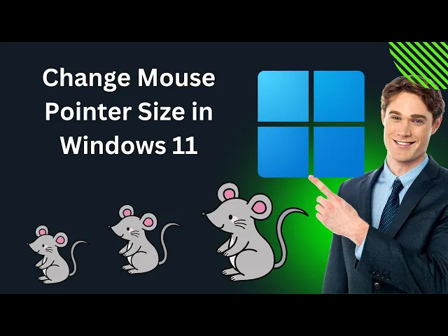 'Video thumbnail for How to Change Mouse Pointer Size in Windows 11 | GearUpWindows Tutorial'