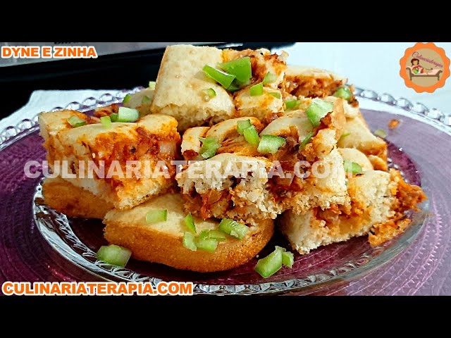 'Video thumbnail for Torta de Sardinha com Massa Fofinha - Culinária Terapia por Dyne e Zinha'