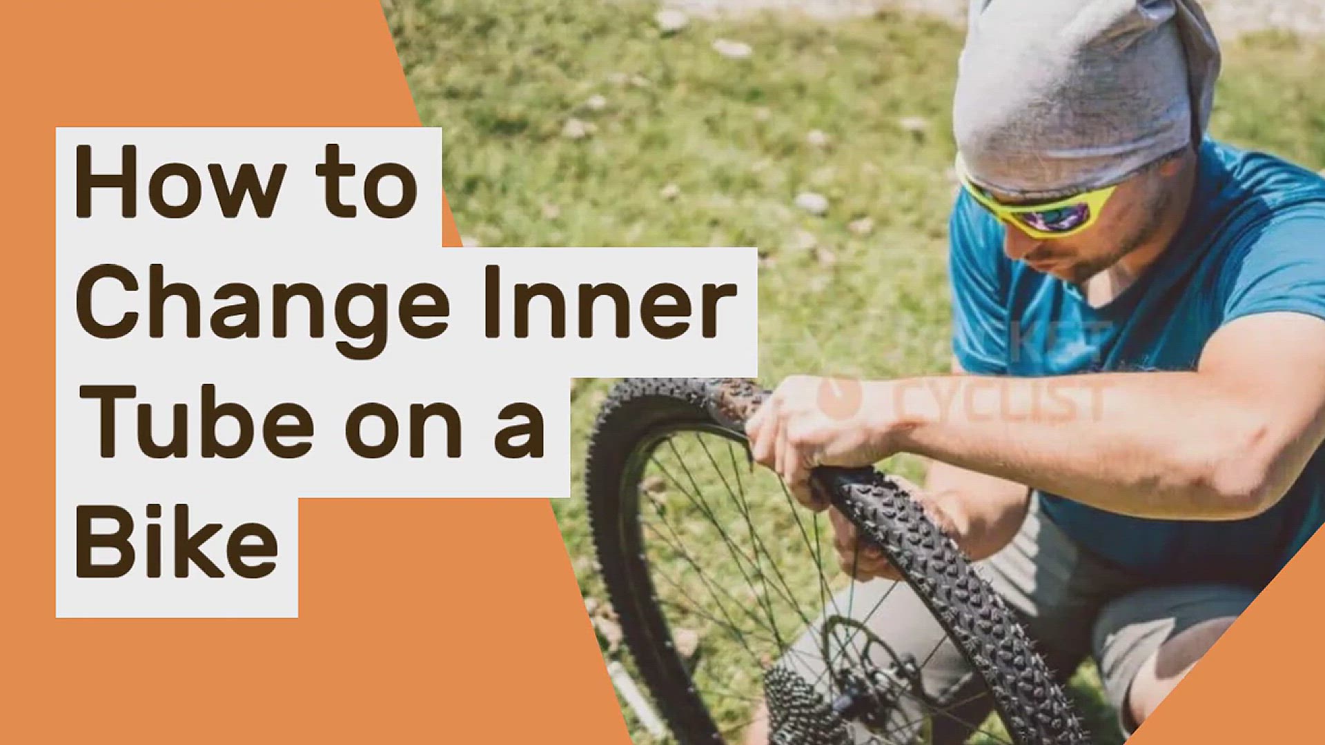 'Video thumbnail for How to Change Inner Tube on a Bike'