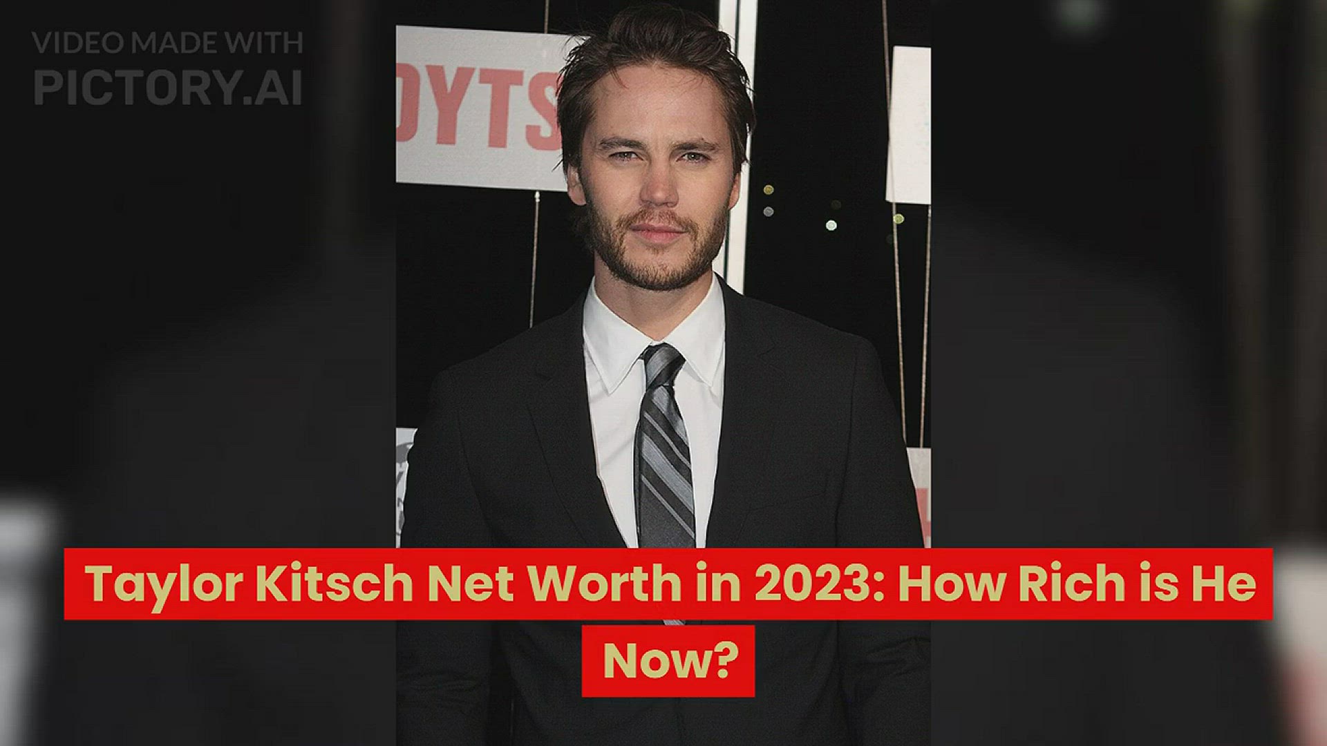 'Video thumbnail for Taylor Kitsch Net Worth in 2023 How Rich is He Now?'