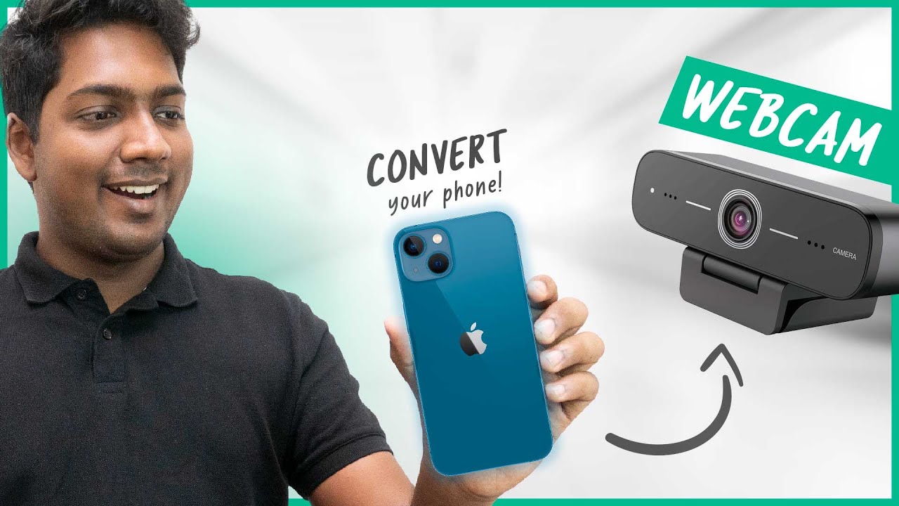 'Video thumbnail for How To Use Your Phone as Webcam _ Simple and Easy'