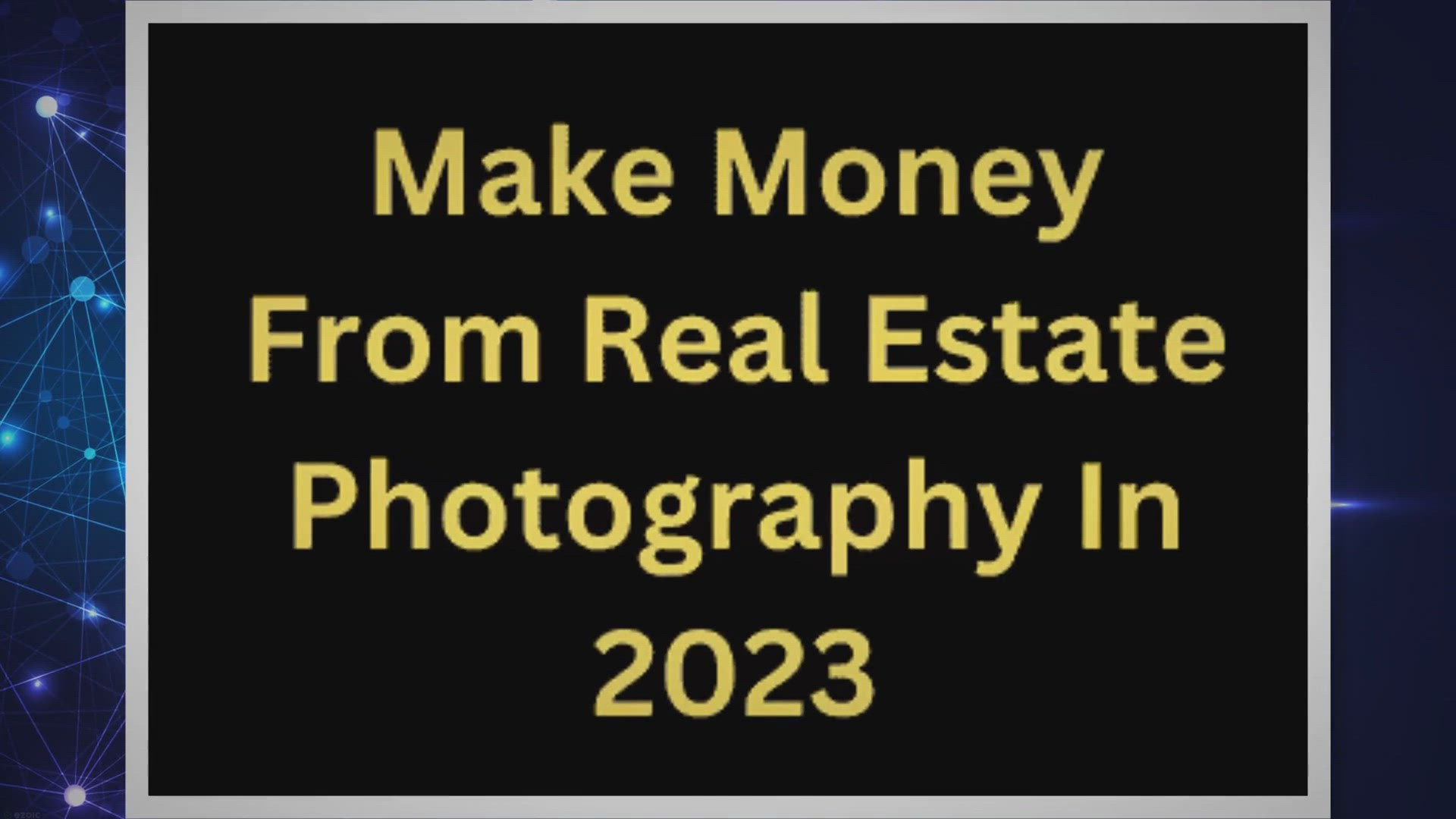 'Video thumbnail for Do You Want To Learn How To Make Money From Real Estate Photography In 2023?'