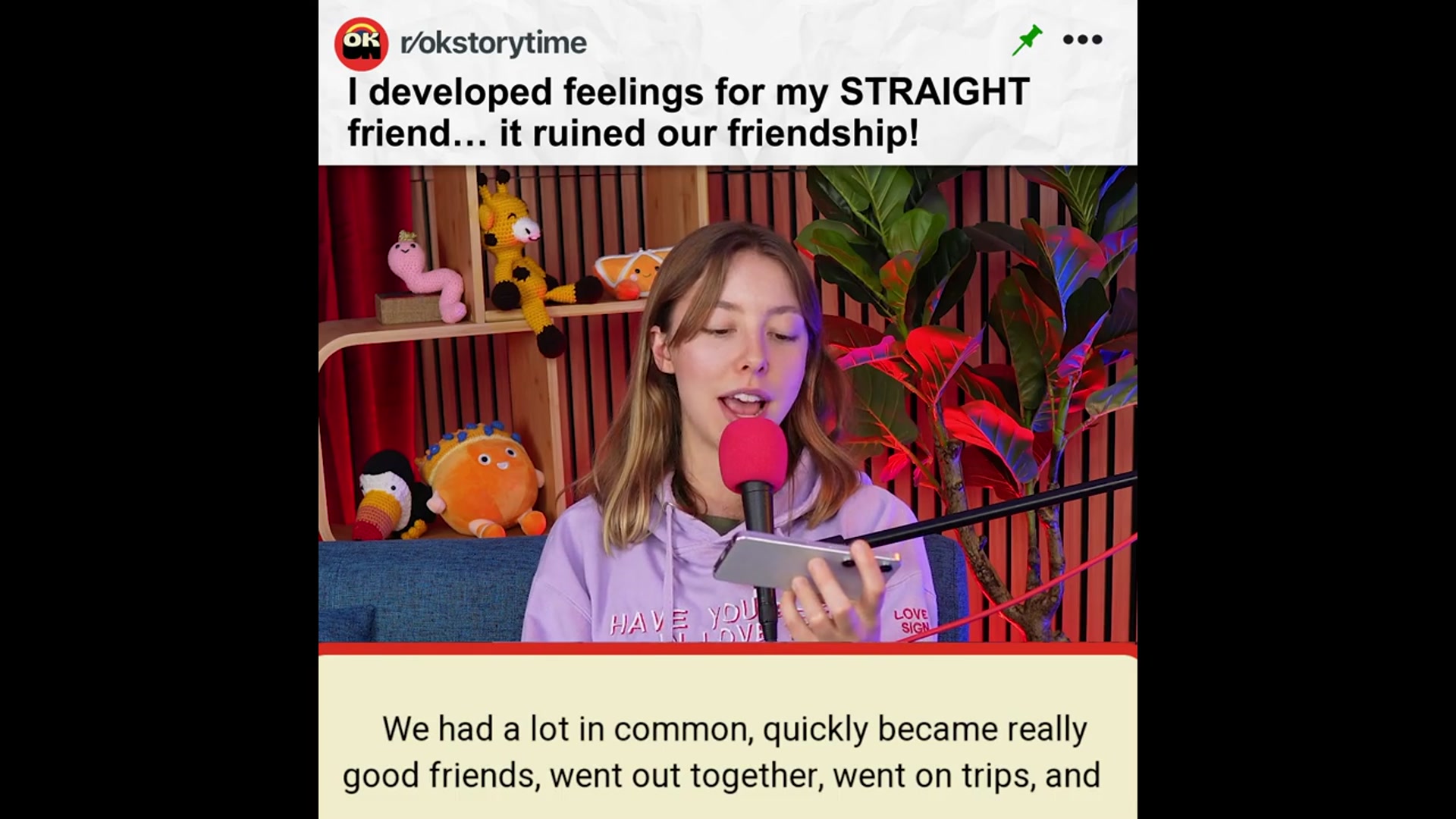 'Video thumbnail for I developed feelings for my STRAIGHT friend… it ruined our friendship! - r/relationship_advice | Reddit Stories'