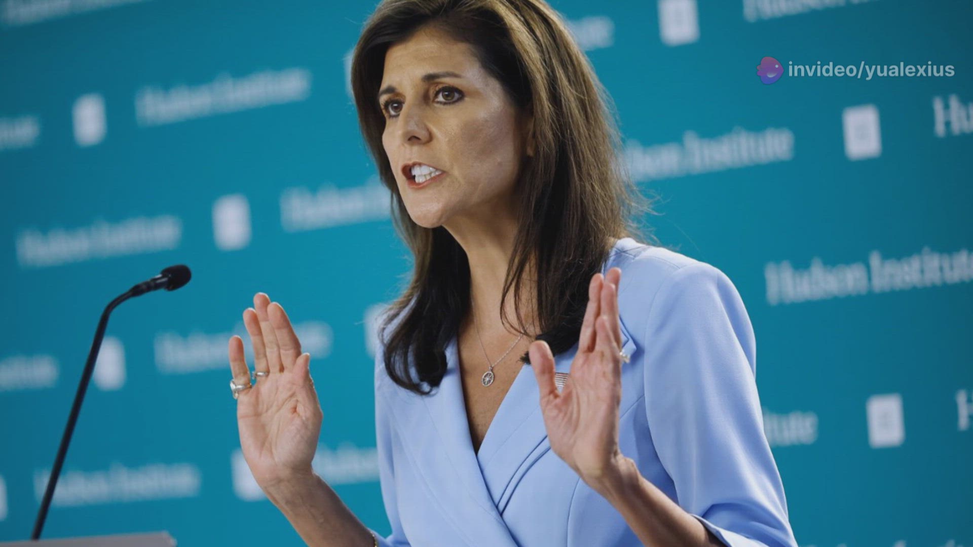 'Video thumbnail for Nikki Haley's Visit to Israel: Support for Trump and Strong Stance on Israel-Hamas Conflict'
