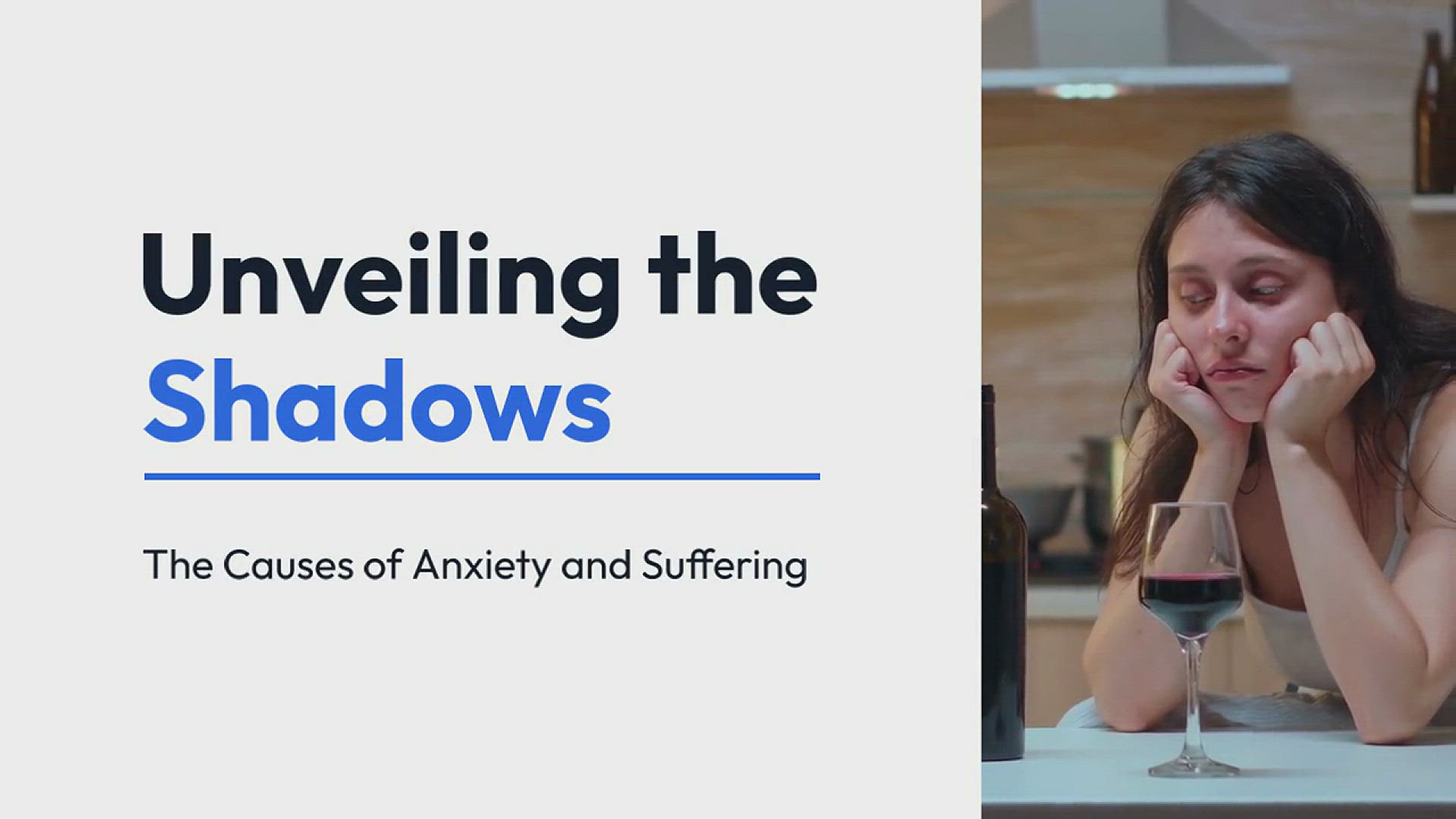 'Video thumbnail for The Causes of Anxiety and Suffering'