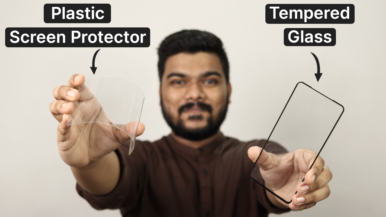 'Video thumbnail for Plastic Screen Protector vs Tempered Glass: Which One Better for Smartphone?'