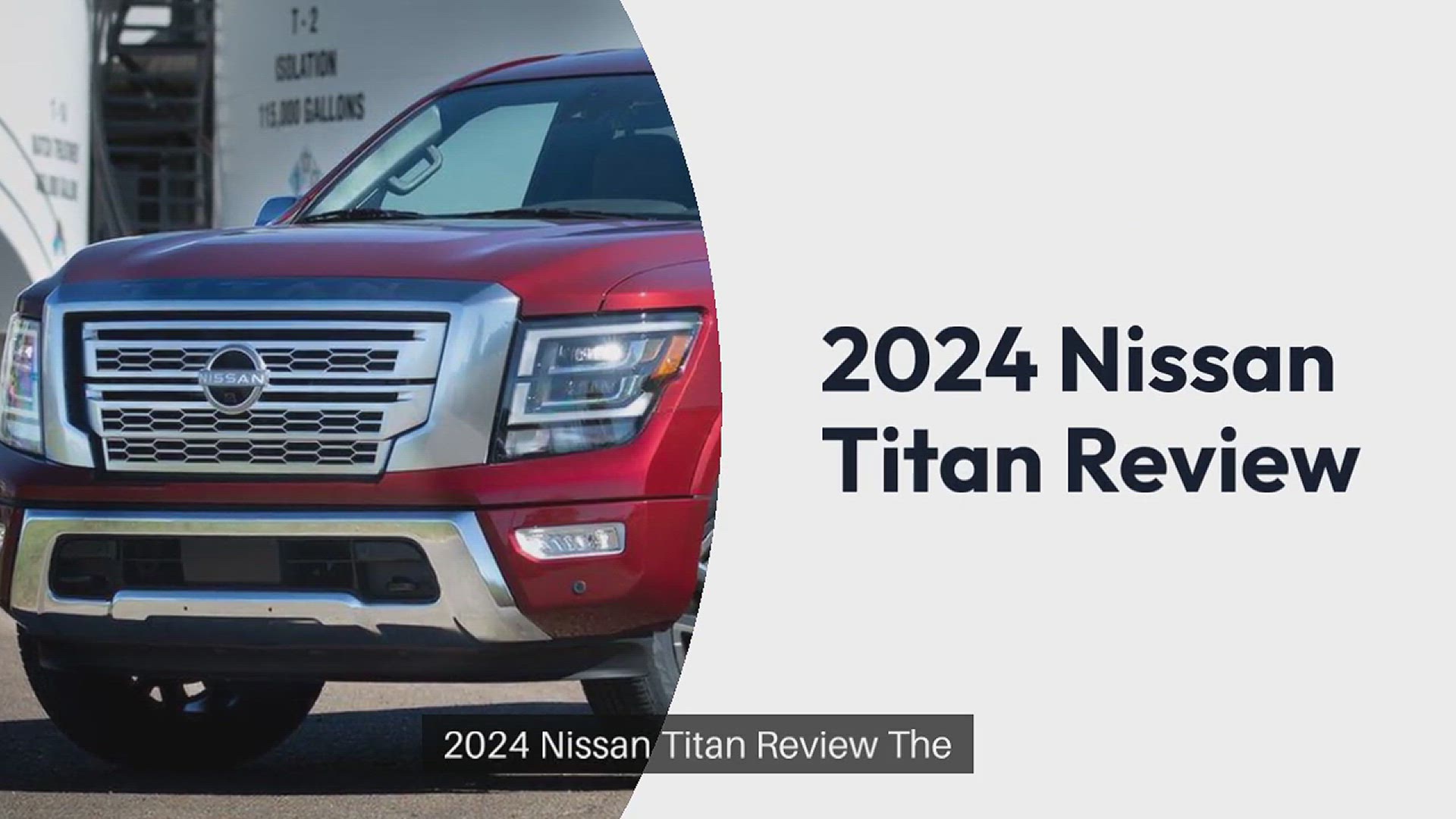 'Video thumbnail for 2024 Nissan Titan Review'