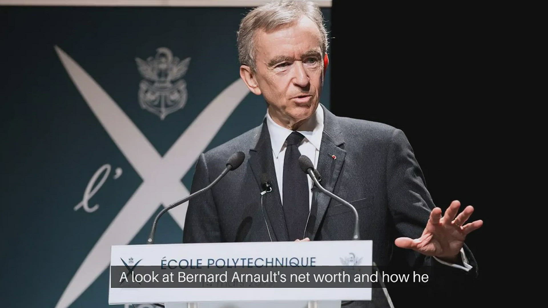 'Video thumbnail for A look at Bernard Arnault’s net worth and how he spends his money'