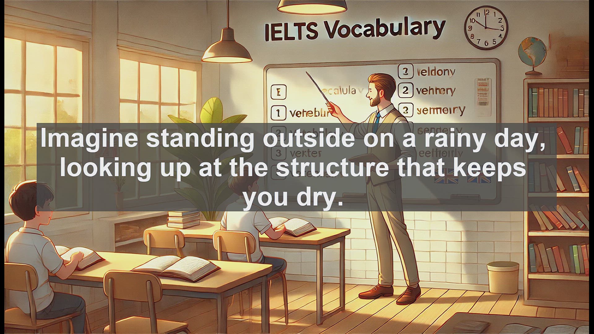 'Video thumbnail for 2500 Must Know IELTS 5.5 Vocabulary - IELTS Vocabulary: Understanding the Word 'Roof''