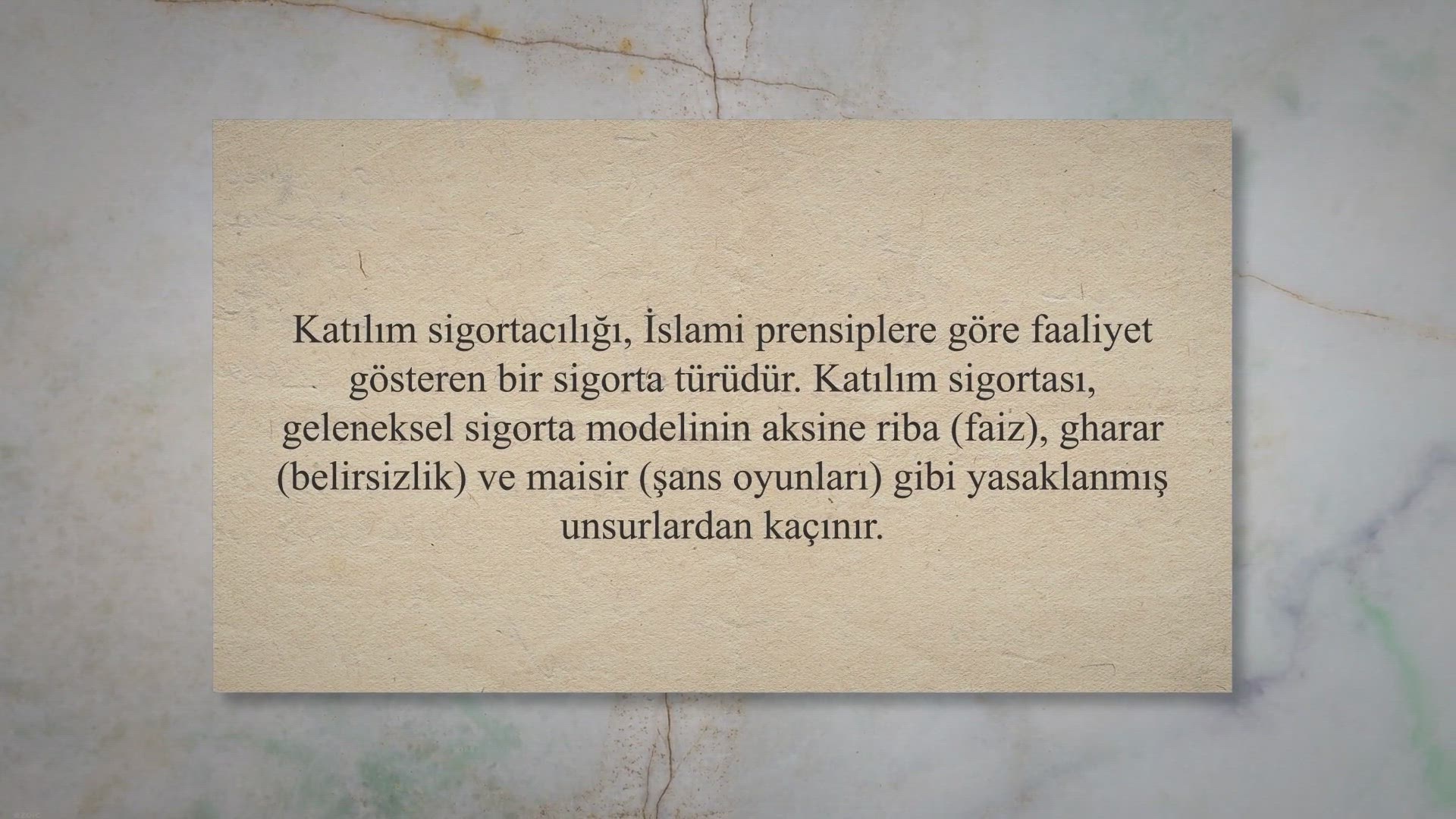 'Video thumbnail for Katılım Sigortacılığı'