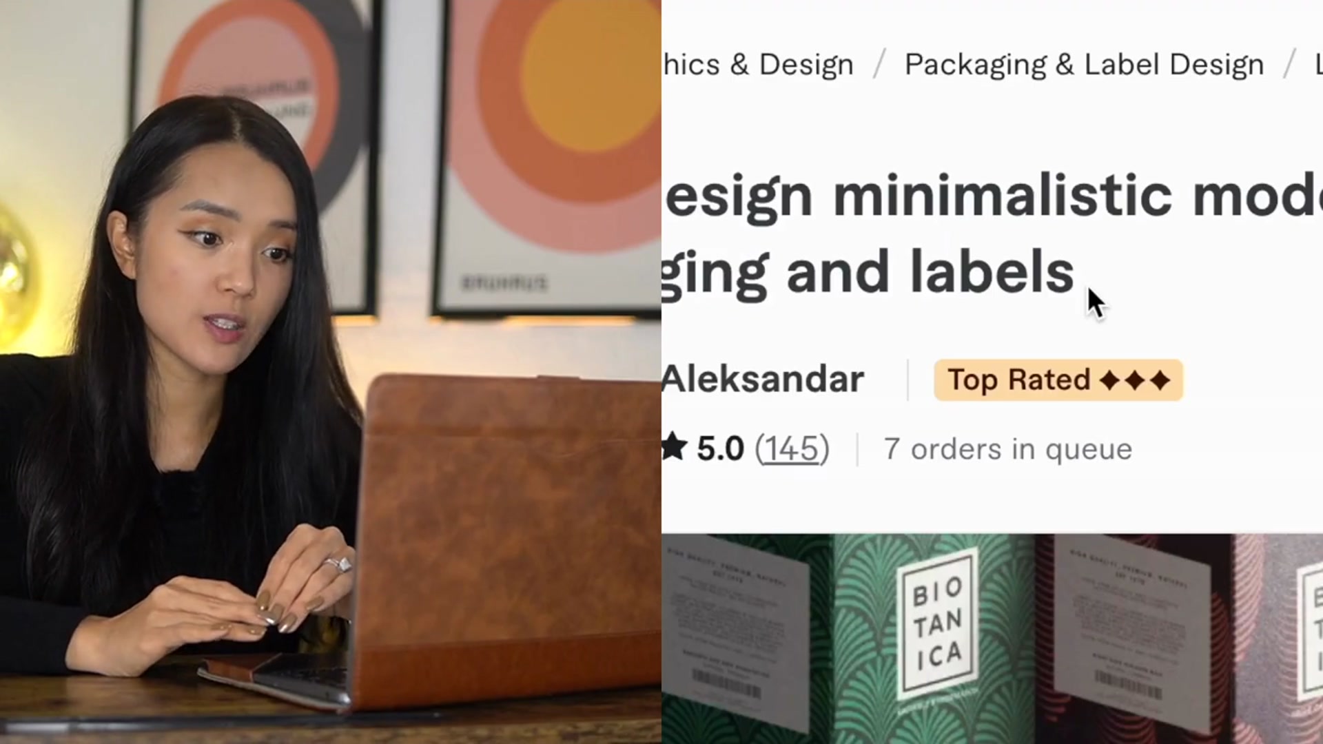 Video thumbnail for How I Make $3,990/Month Designing Packaging (And Just Copy Me)