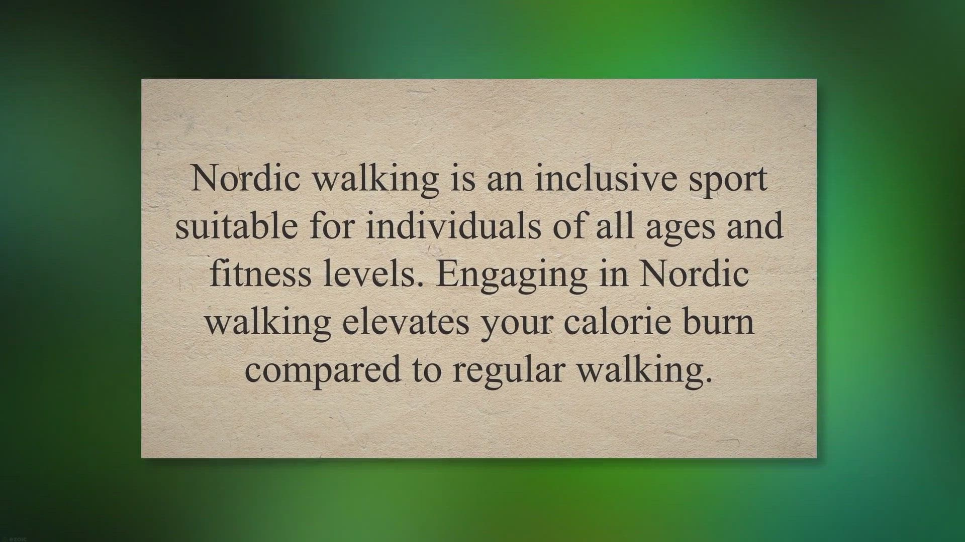 'Video thumbnail for Nordic Walking For Beginners Explained'