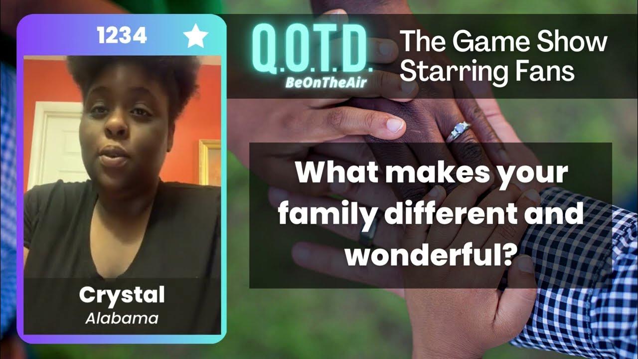 Video thumbnail for Our Favorite Answers: Crystal's family pranked each other before YouTube existed. Wow!