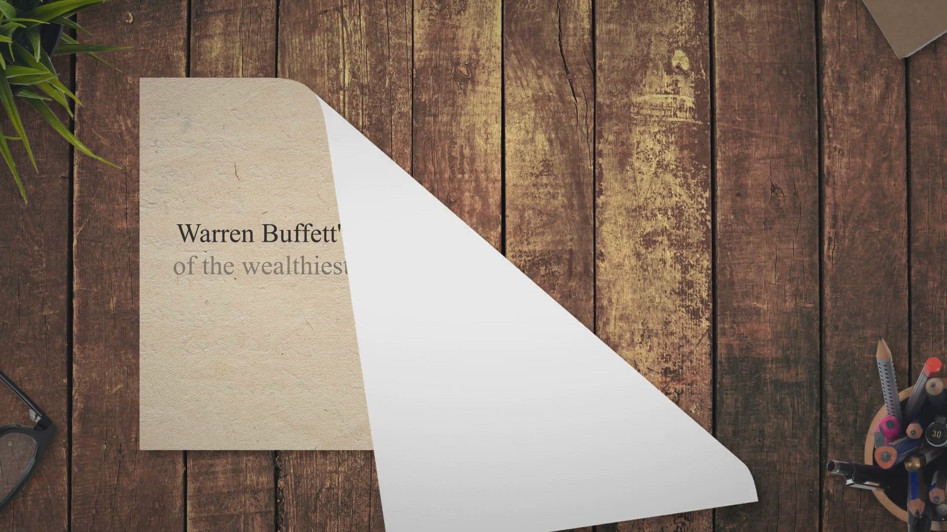 'Video thumbnail for Warren Buffett on Wealth Creation:'