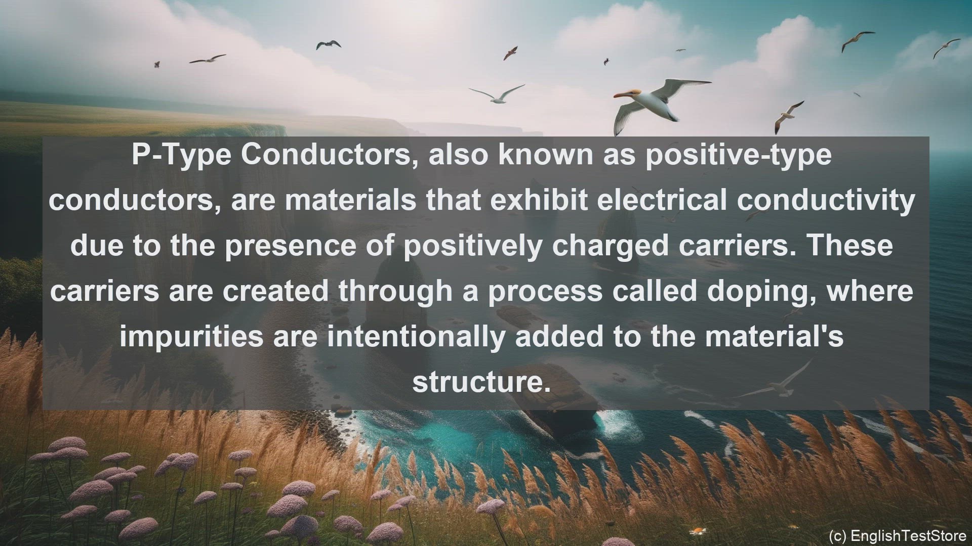 'Video thumbnail for P type conductors in science  definition and examples'