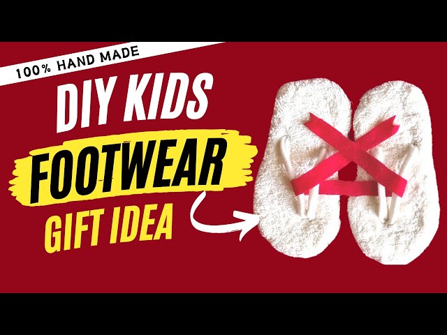 Video thumbnail for DIY Kids Plush Footwear - An Ideal DIY Gift Idea for Kids
