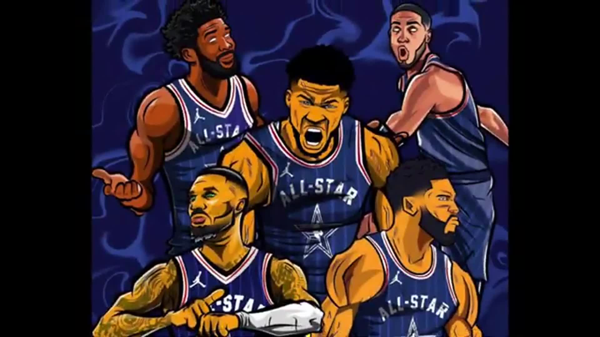 'Video thumbnail for heatcheck: 2023-24 nba all-stars team reveal'
