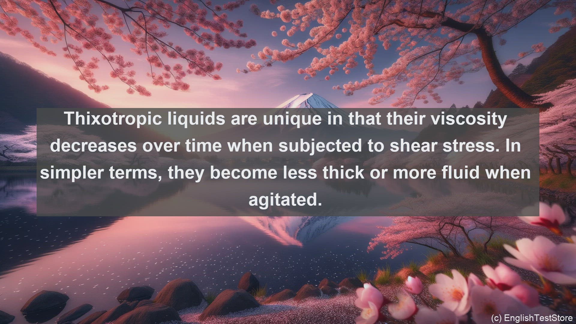 'Video thumbnail for Thixotropic liquid in science  definition and examples'