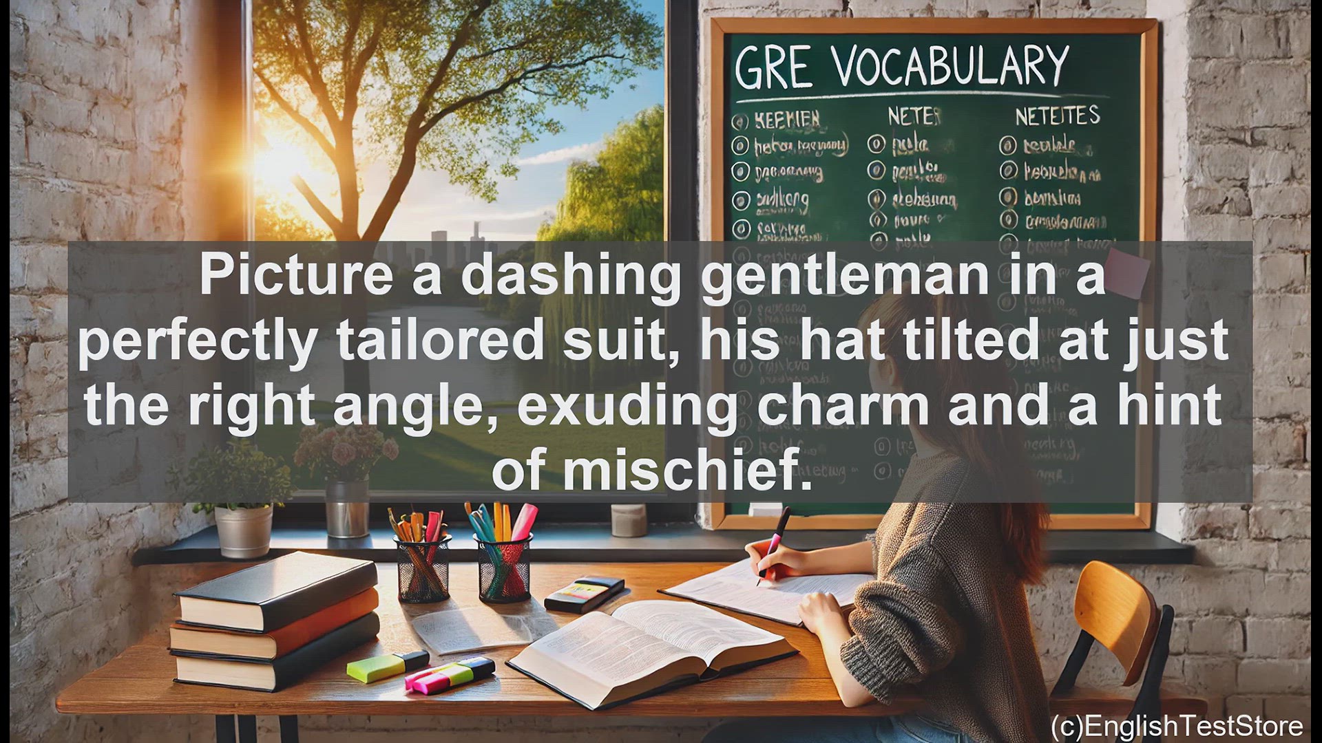 'Video thumbnail for GRE Vocabulary Lesson: The Dashing and Debonair - Exploring the Essence of Rakish'