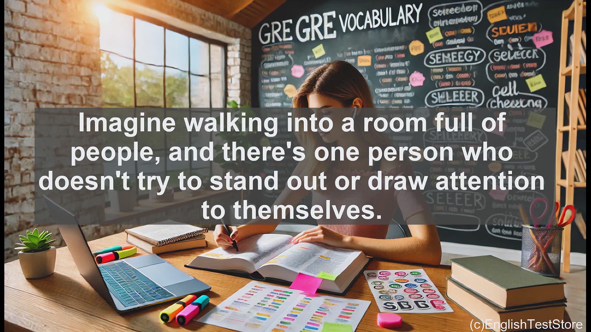 'Video thumbnail for GRE Vocabulary Lesson: Unassuaged - Mastering a Key GRE Vocabulary Word'