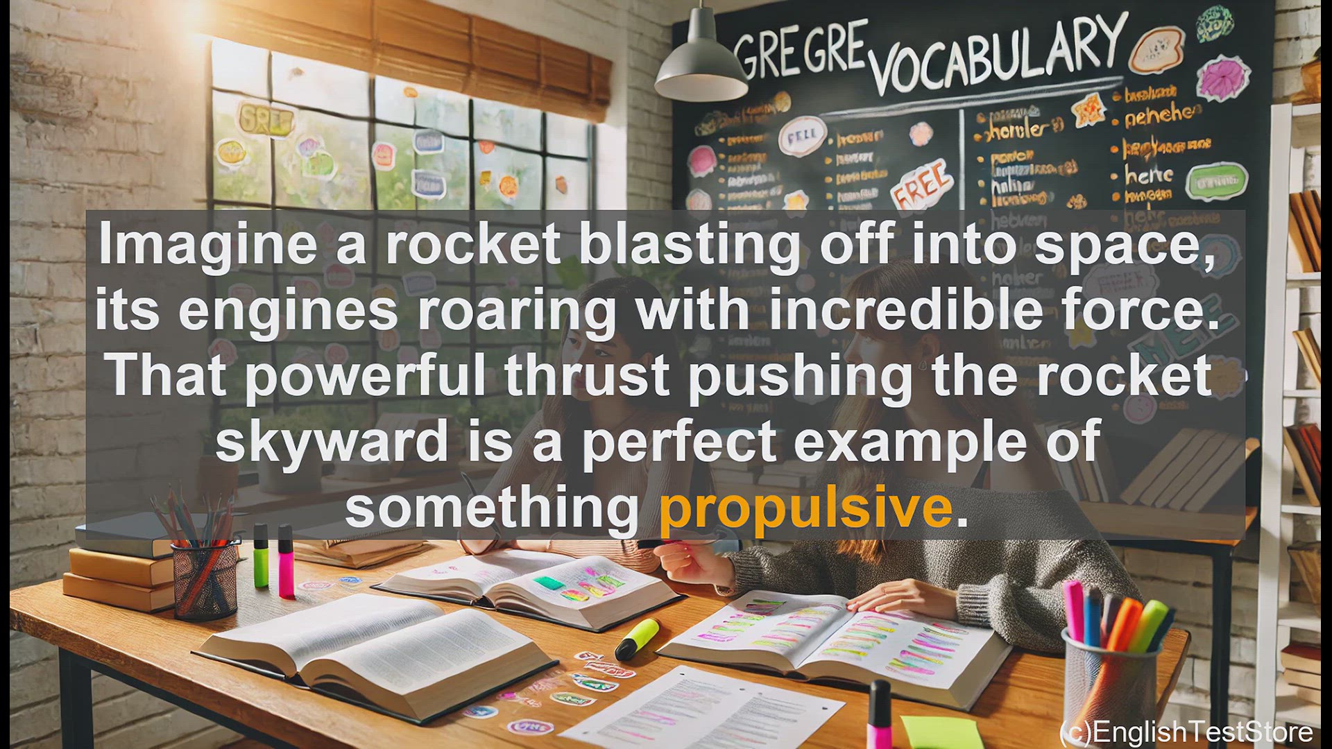 'Video thumbnail for GRE Vocabulary Lesson: The Propulsive Power of Language'