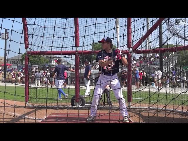 'Video thumbnail for 2025 MLB Draft Preview: Kane Kepley, OF, North Carolina'