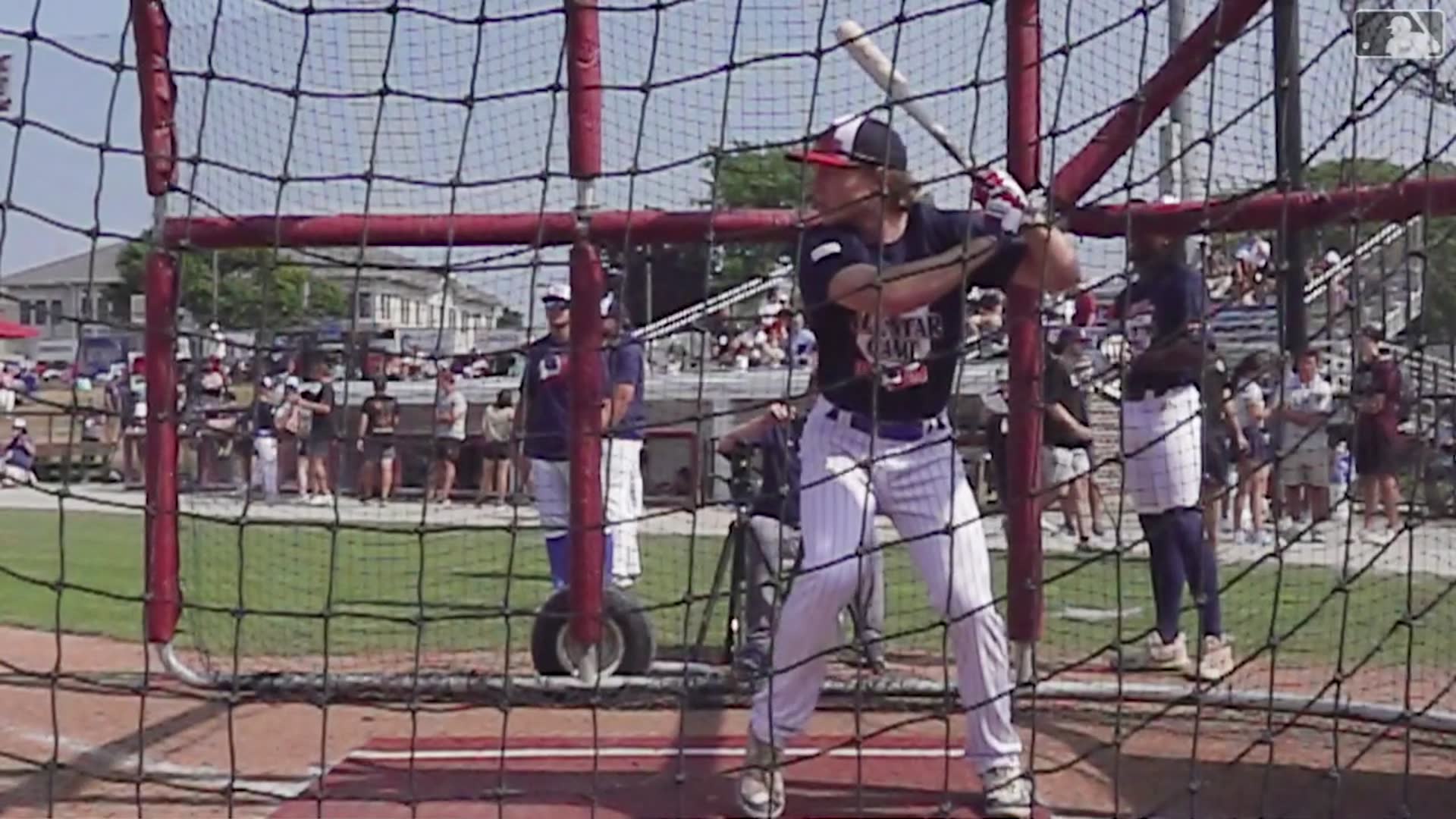 'Video thumbnail for 2025 MLB Draft Preview: Kane Kepley, OF, North Carolina'