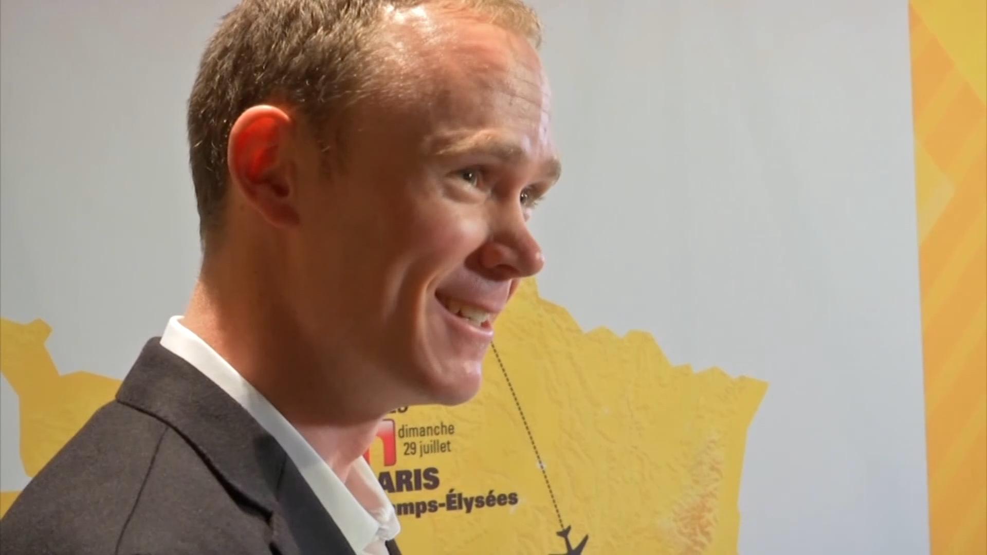 Video thumbnail for FILE: Froome stable in hospital but requiring surgery following crash in france