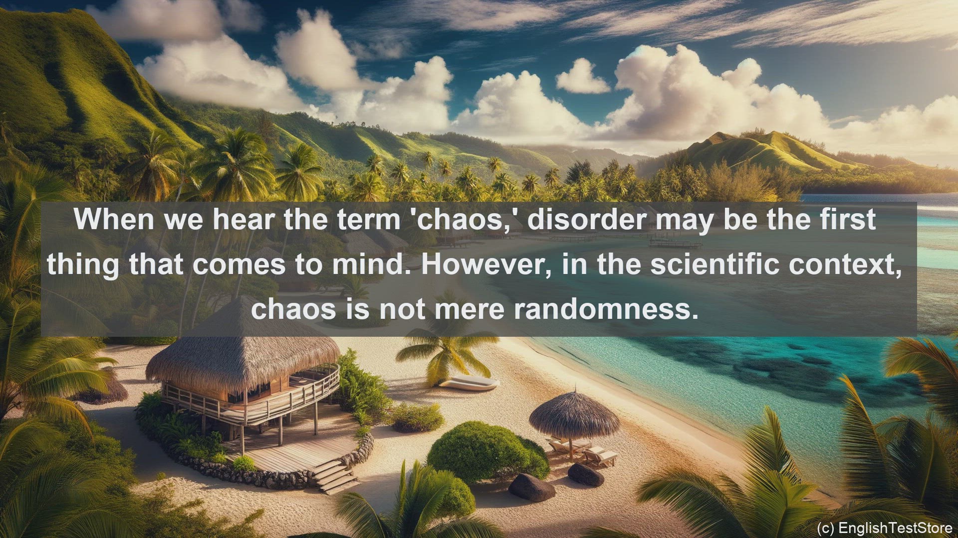 'Video thumbnail for Chaotic reaction in science  definition and examples'