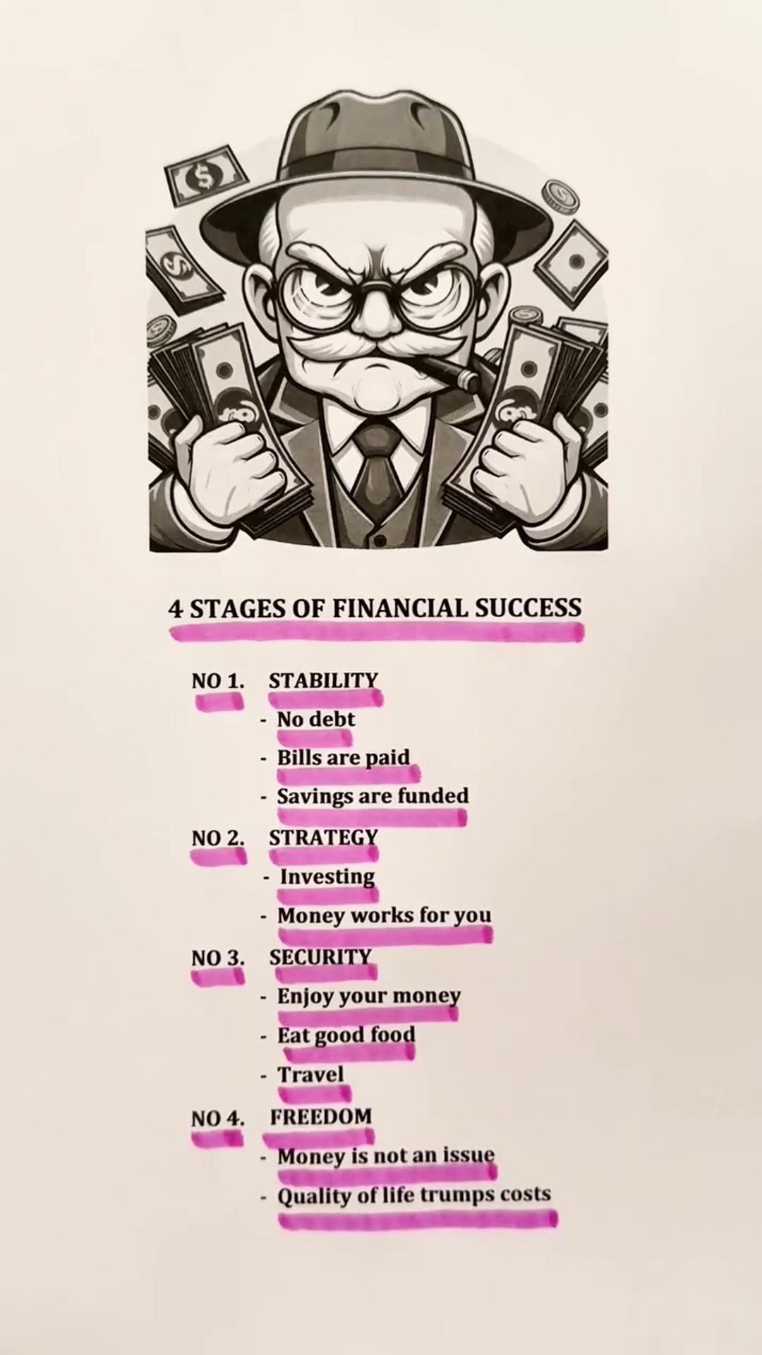 'Video thumbnail for 4 stages of financial success'