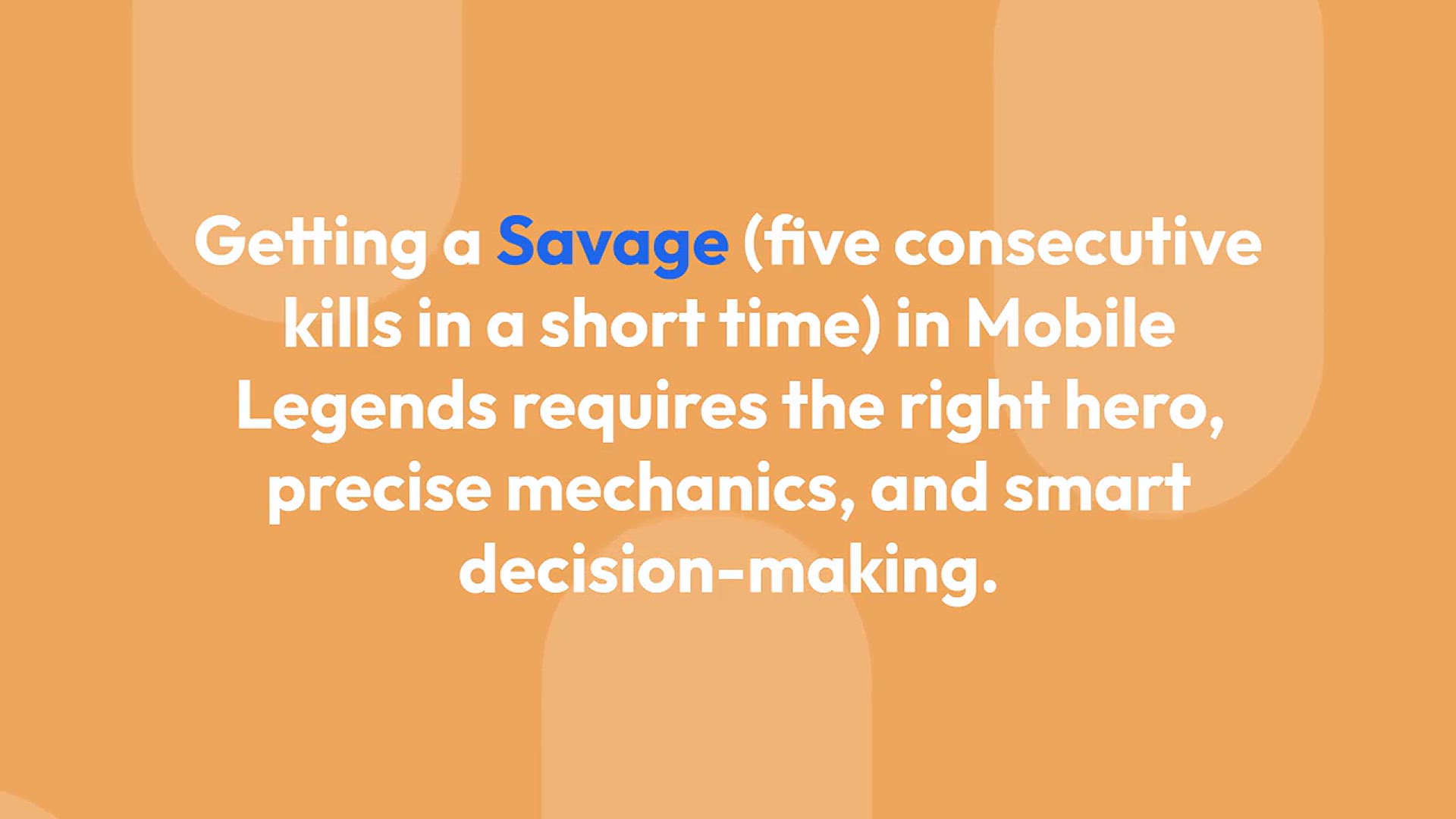 Video thumbnail for Mastering_Savage_Kills_Guide