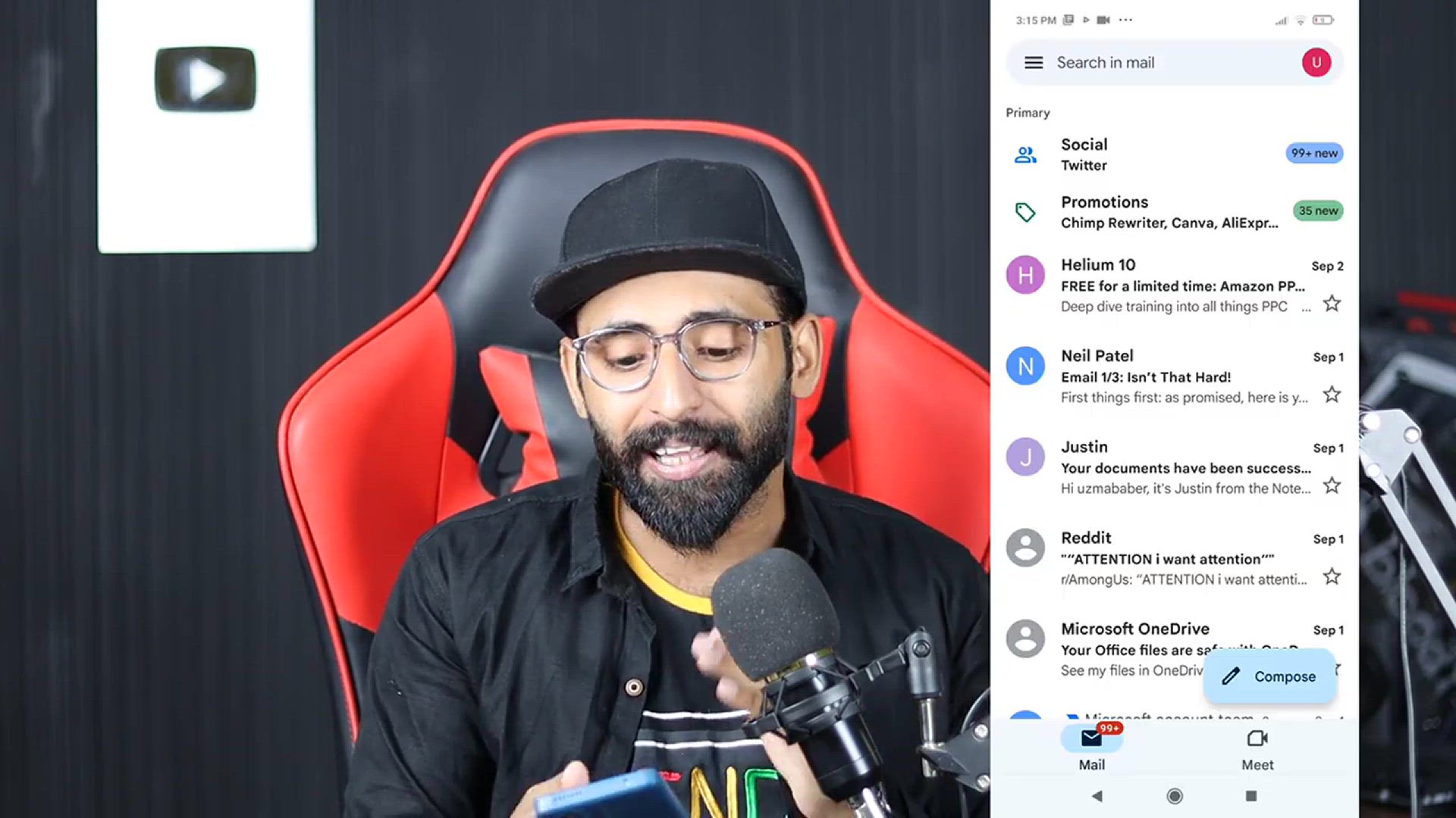 'Video playlist thumbnail'