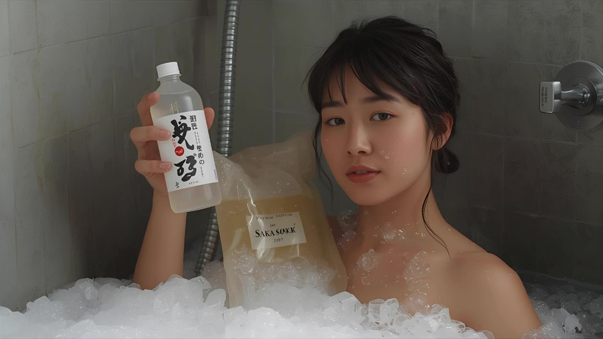 Video thumbnail for Sake Bath Soak_ Japanese Ritual for Soft, Youthful Skin
