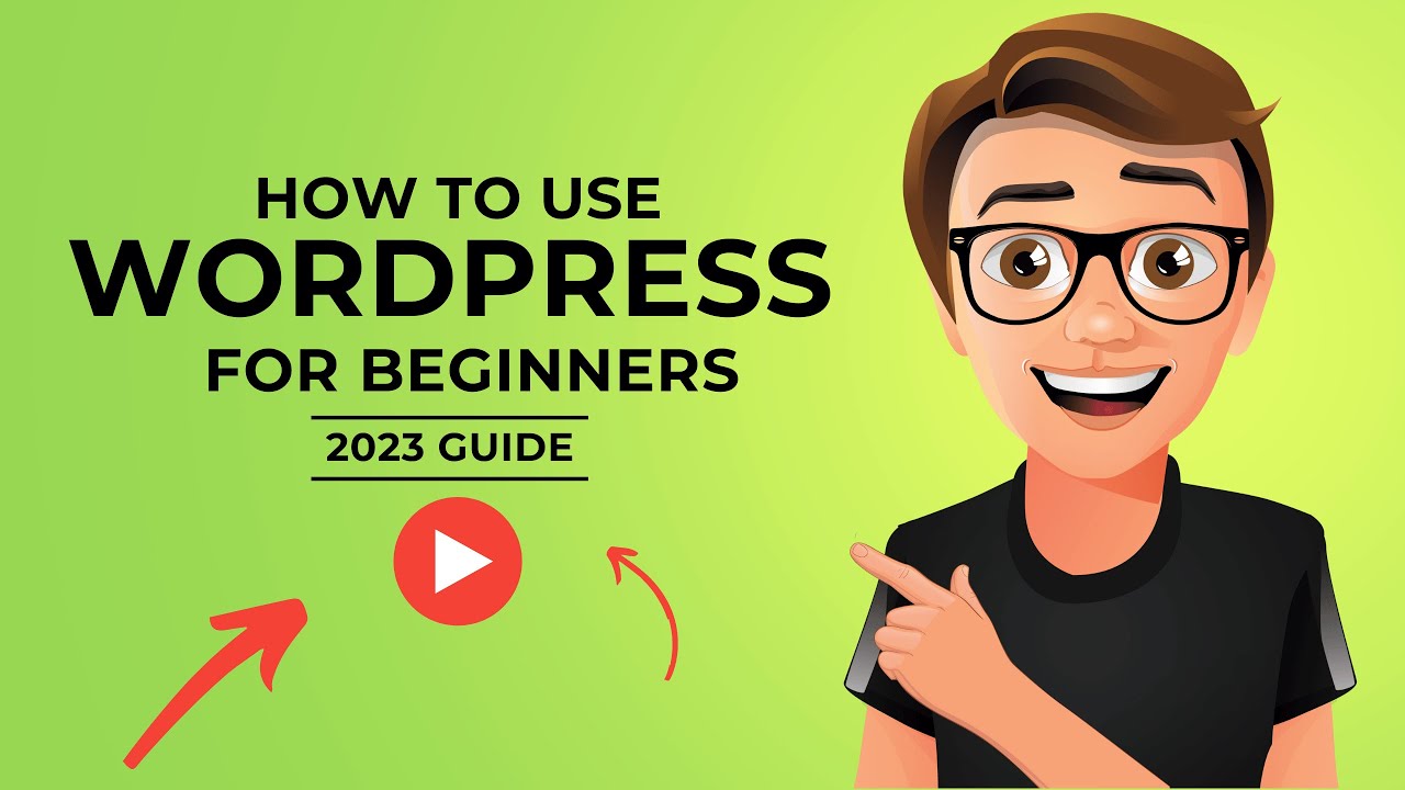'Video thumbnail for How To Use WORDPRESS For Beginners [2023 GUIDE] ?'