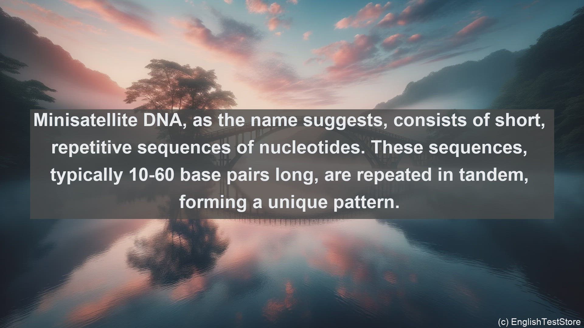 'Video thumbnail for Minisatellite dna in science  definition and examples'