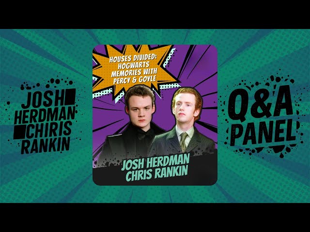 Video thumbnail for Josh Herdman & Chris Rankin Tell Untold Harry Potter Set Stories | Corpus Christi Comic Con 2024