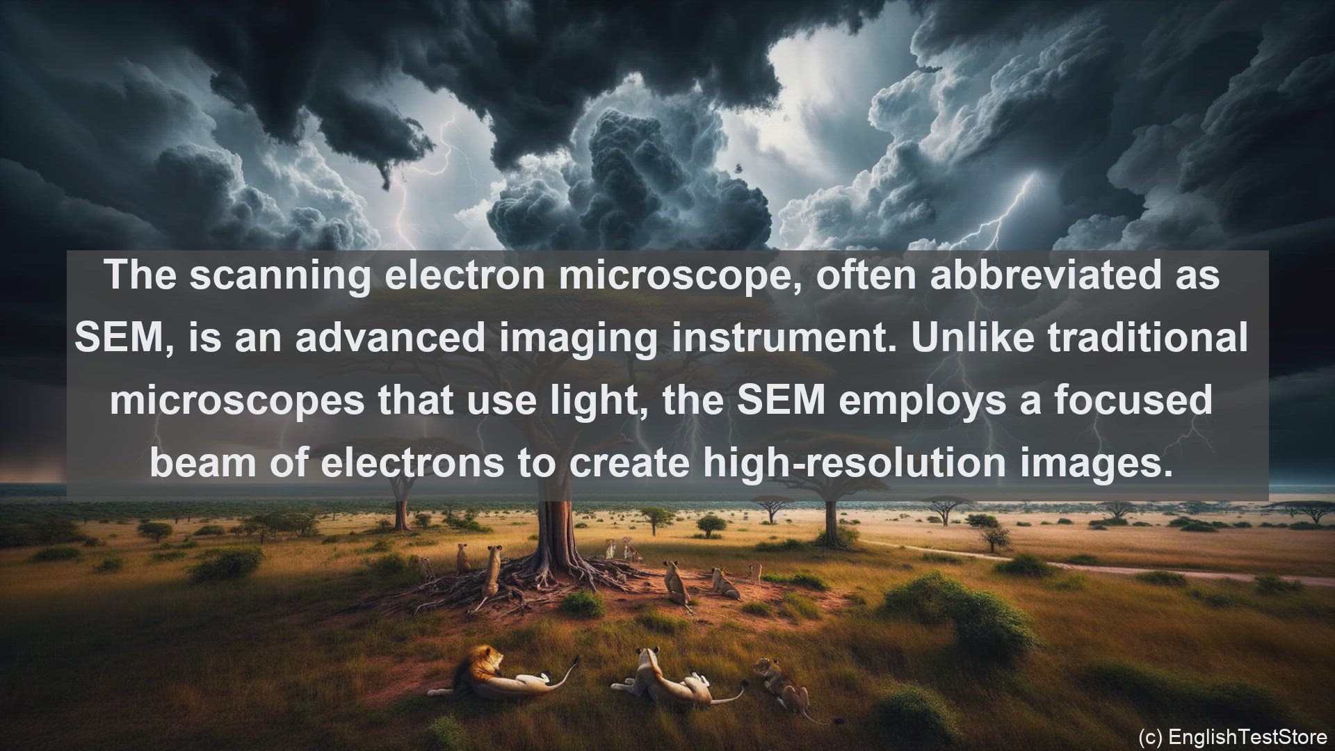 'Video thumbnail for Scanning electron microscope in science  definition and examples'