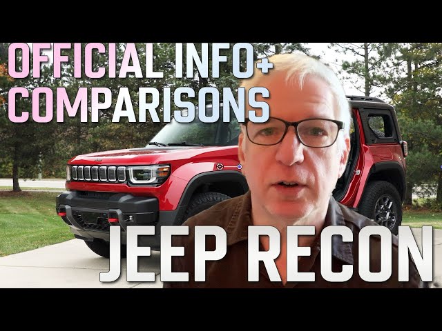 Video thumbnail for Jeep Recon has launched!  We compare it to the Bronco, Rivian, and Wrangler!