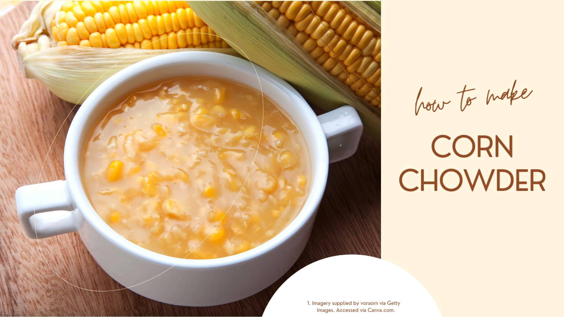 'Video thumbnail for Corn Chowder'